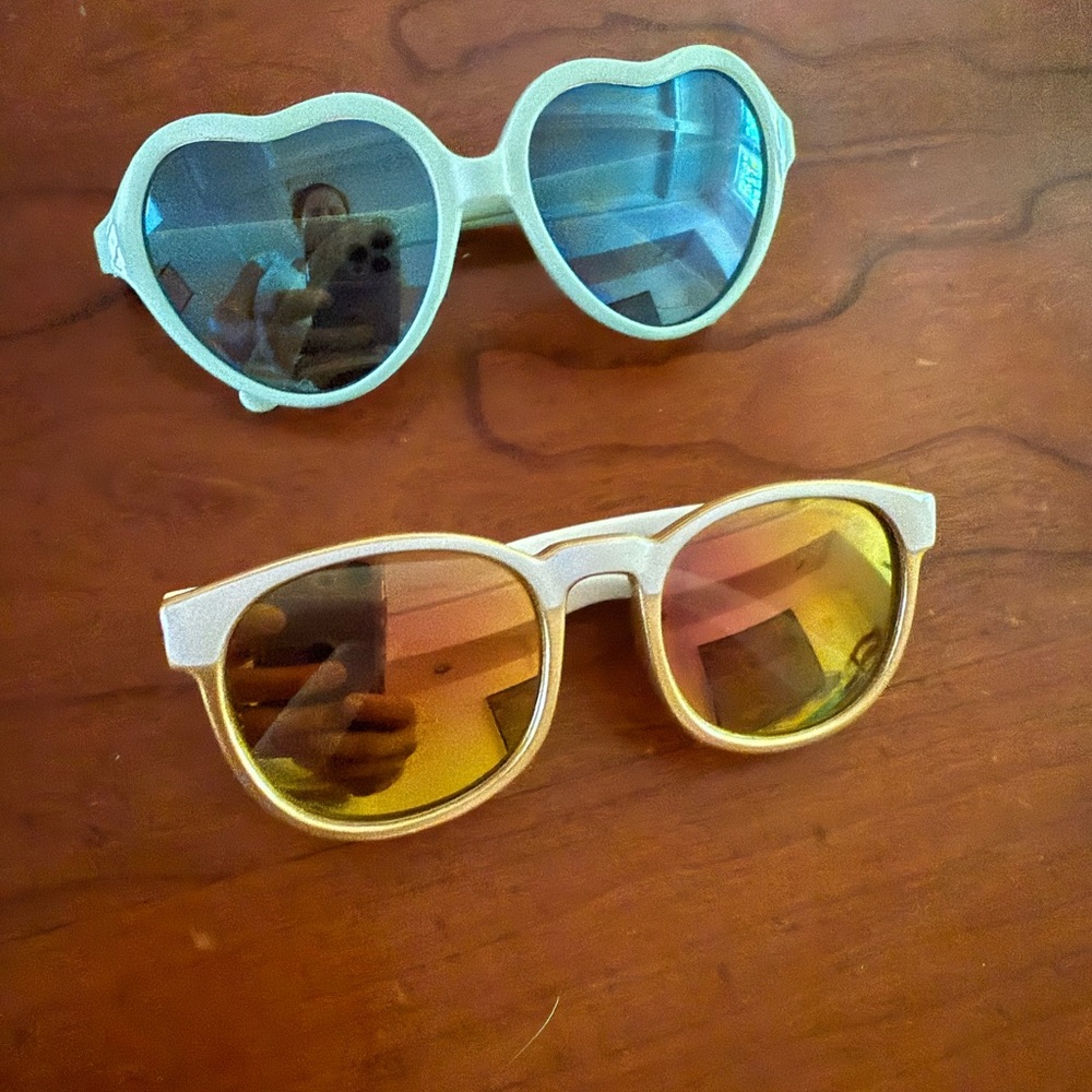 Two Pairs of Teeny Tiny Optics Baby Sunglasses!